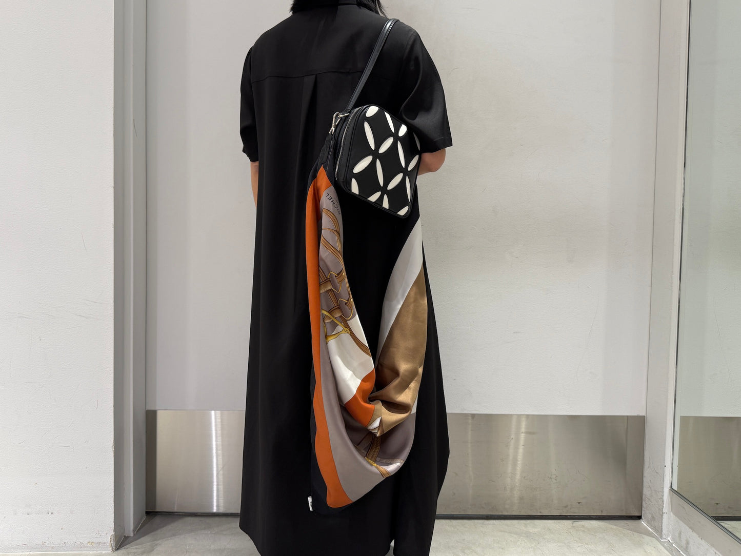 Vintage Silk Scarf Strap