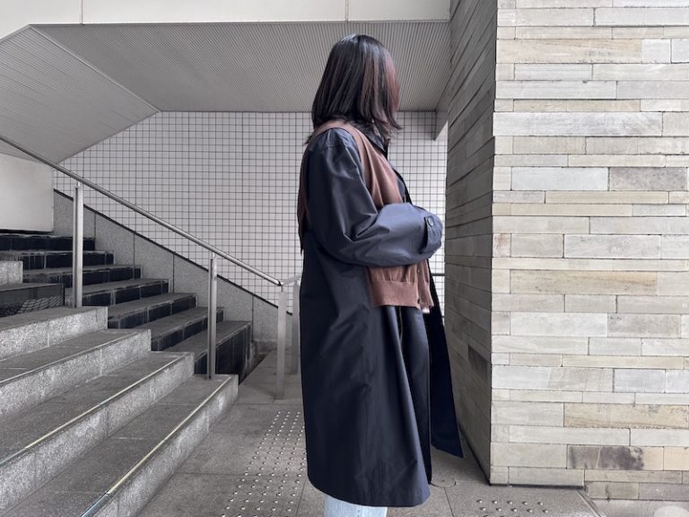 レイヤードステンカラーコート｜kolor（カラー）通販オンラインストア