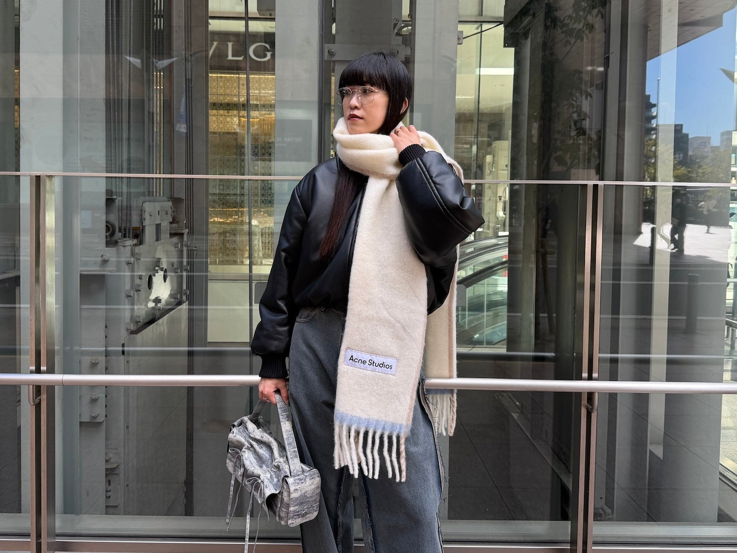 モヘアストール【25AW】