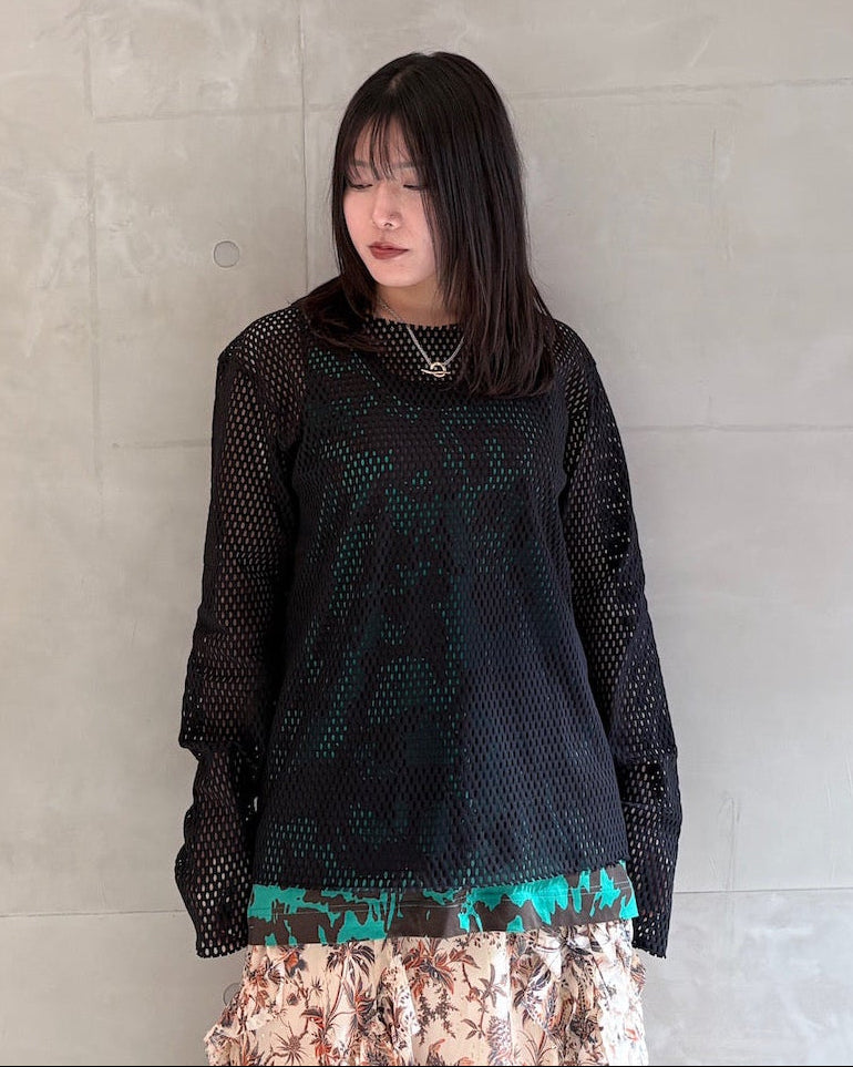 COTTON MESH PULLOVER｜JOHN LAWRENCE SULLIVAN（ジョン・ローレンス