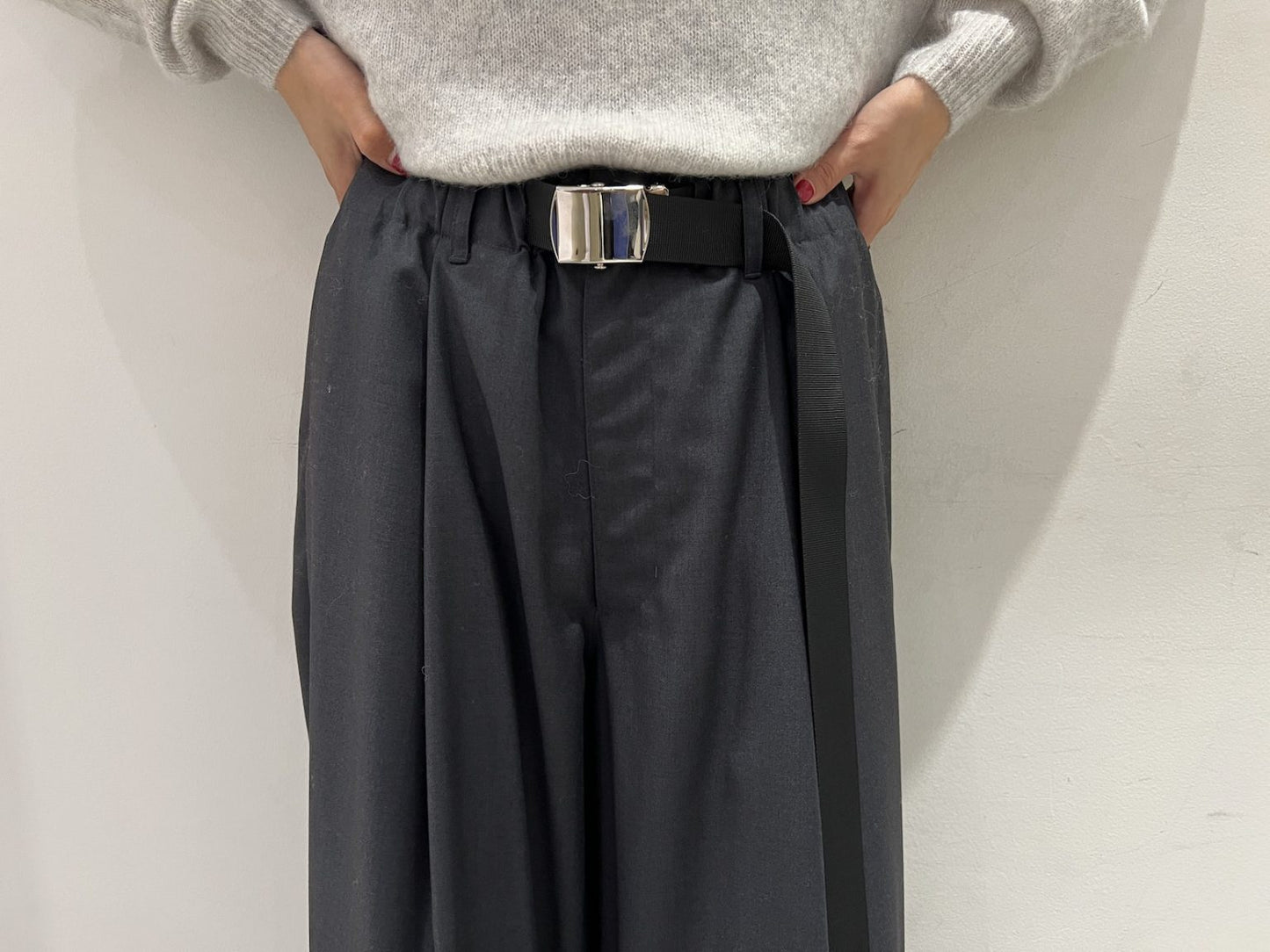 SHOVEL BELTED PANTS【24AW】