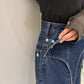 ガーター付デニムパンツ【25AW】