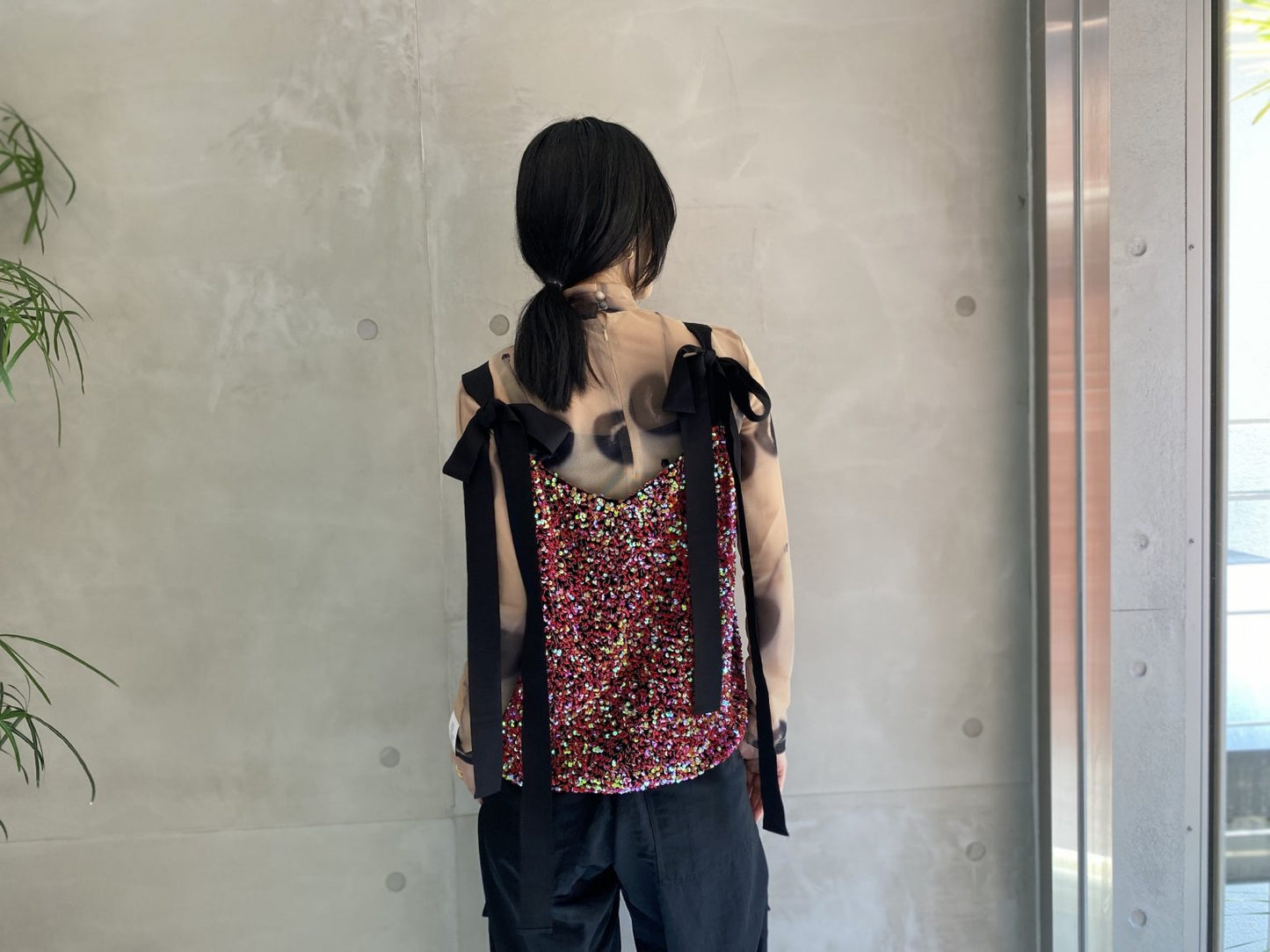 GLI スパンコールトップス【23AW】