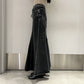 WASHED DENIM MERMAID LINE SKIRT【25AW】