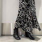 総柄アシンメトリースカート【24AW】