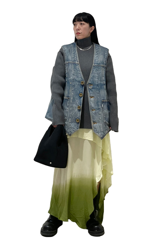 リブタートルニット(MEN)