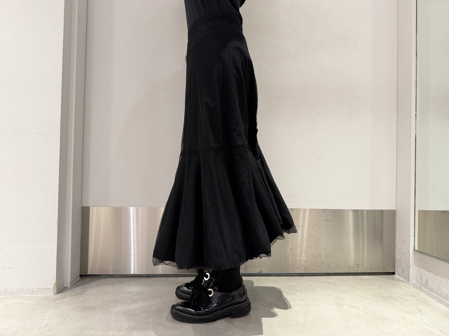 チュールバルーンスカート