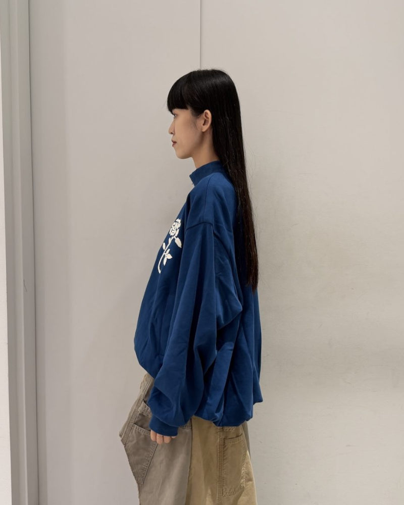 HandEmbroideredBalloonJerseyZip-UpTop（MEN）