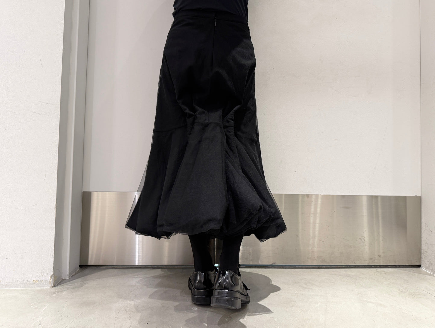 チュールバルーンスカート