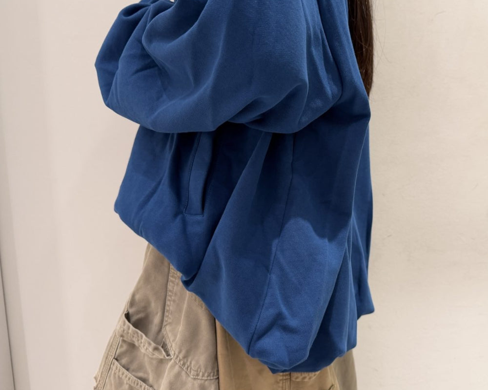 HandEmbroideredBalloonJerseyZip-UpTop（MEN）