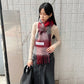 モヘアチェックストール【25AW】
