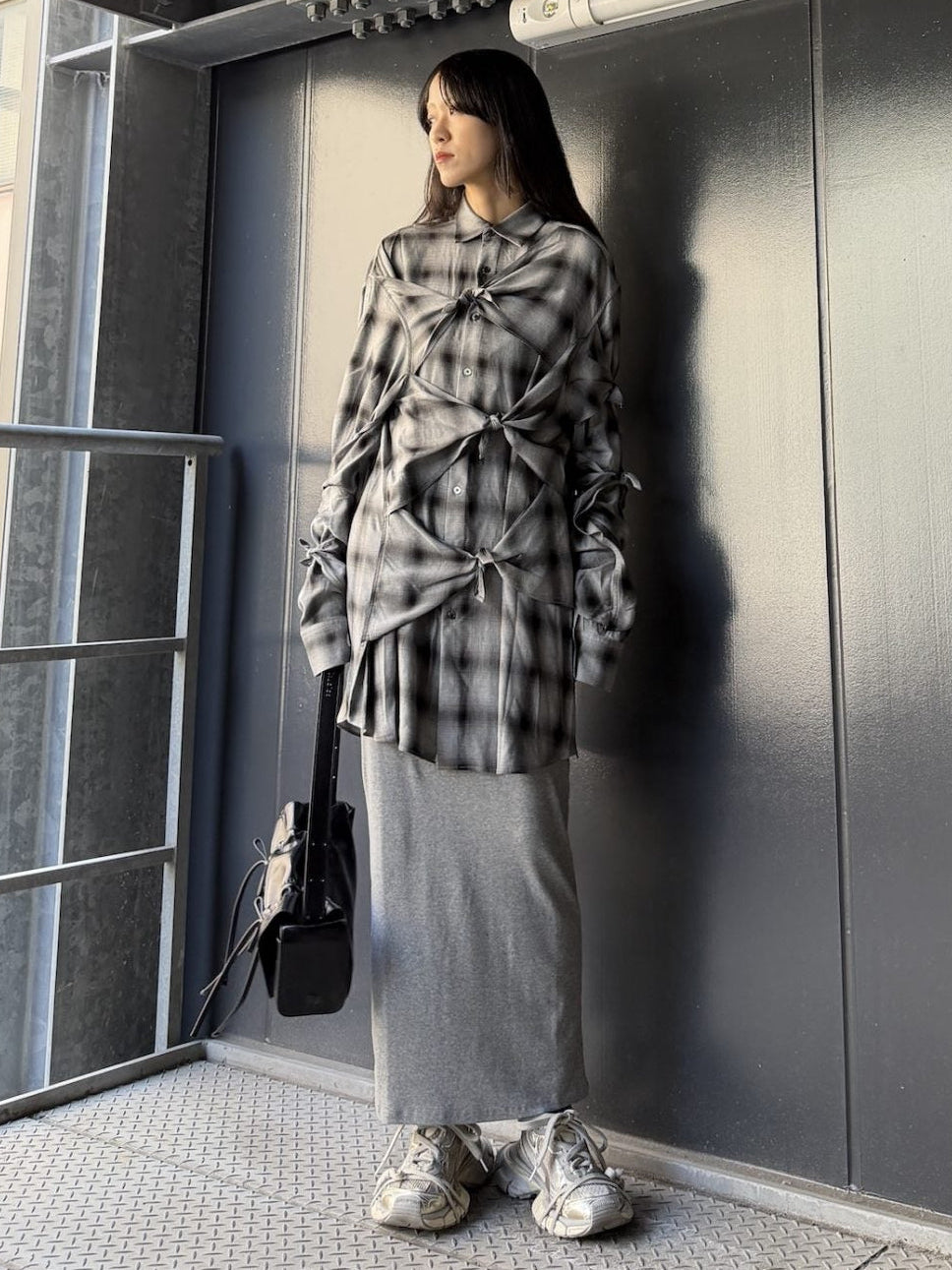 Imitation Ribbon Shirt