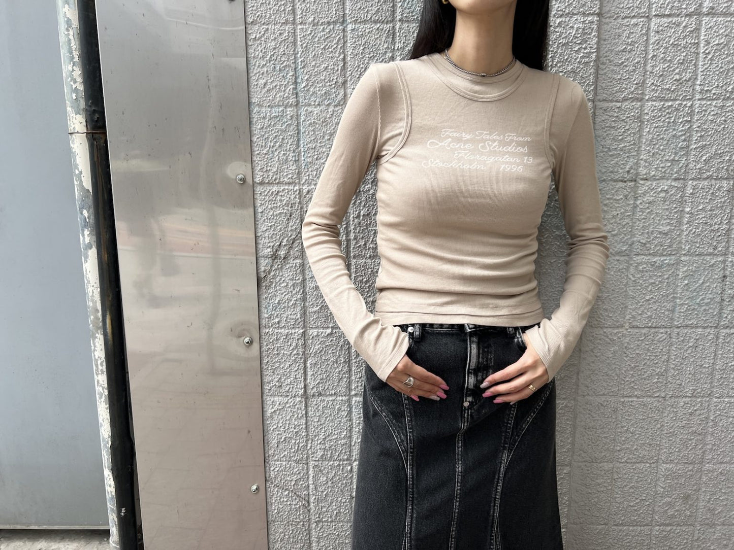 レイヤードロングスリーブTシャツ【25AW】