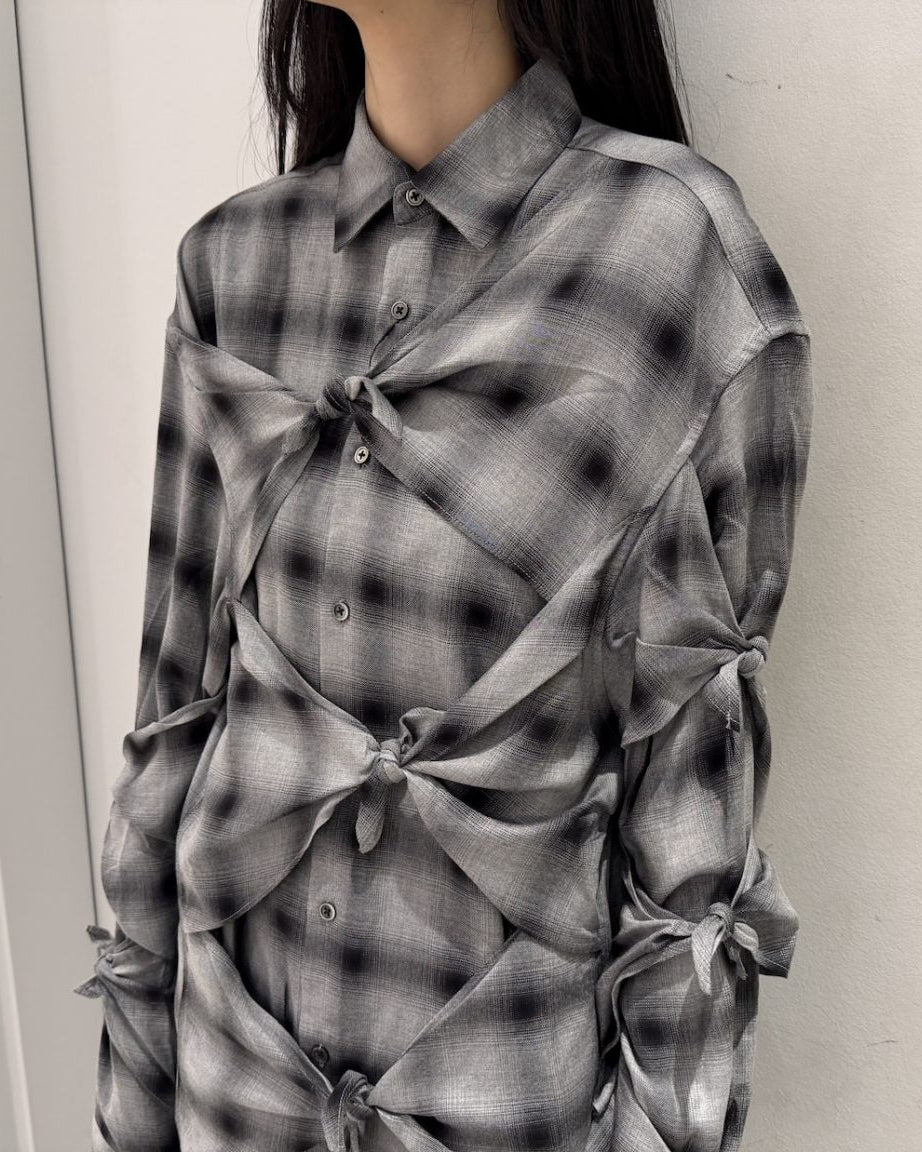 Imitation Ribbon Shirt