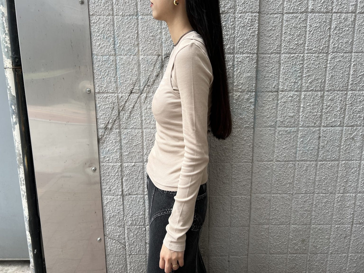 レイヤードロングスリーブTシャツ【25AW】