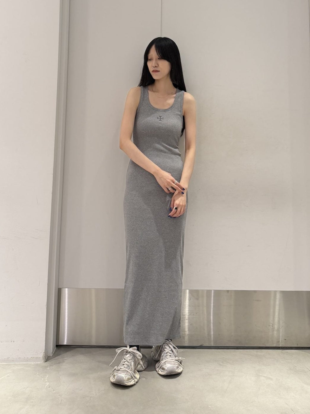 CROSS LOGO TANKTOP DRESS