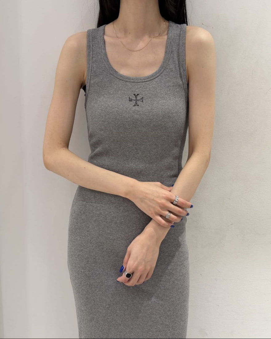 CROSS LOGO TANKTOP DRESS