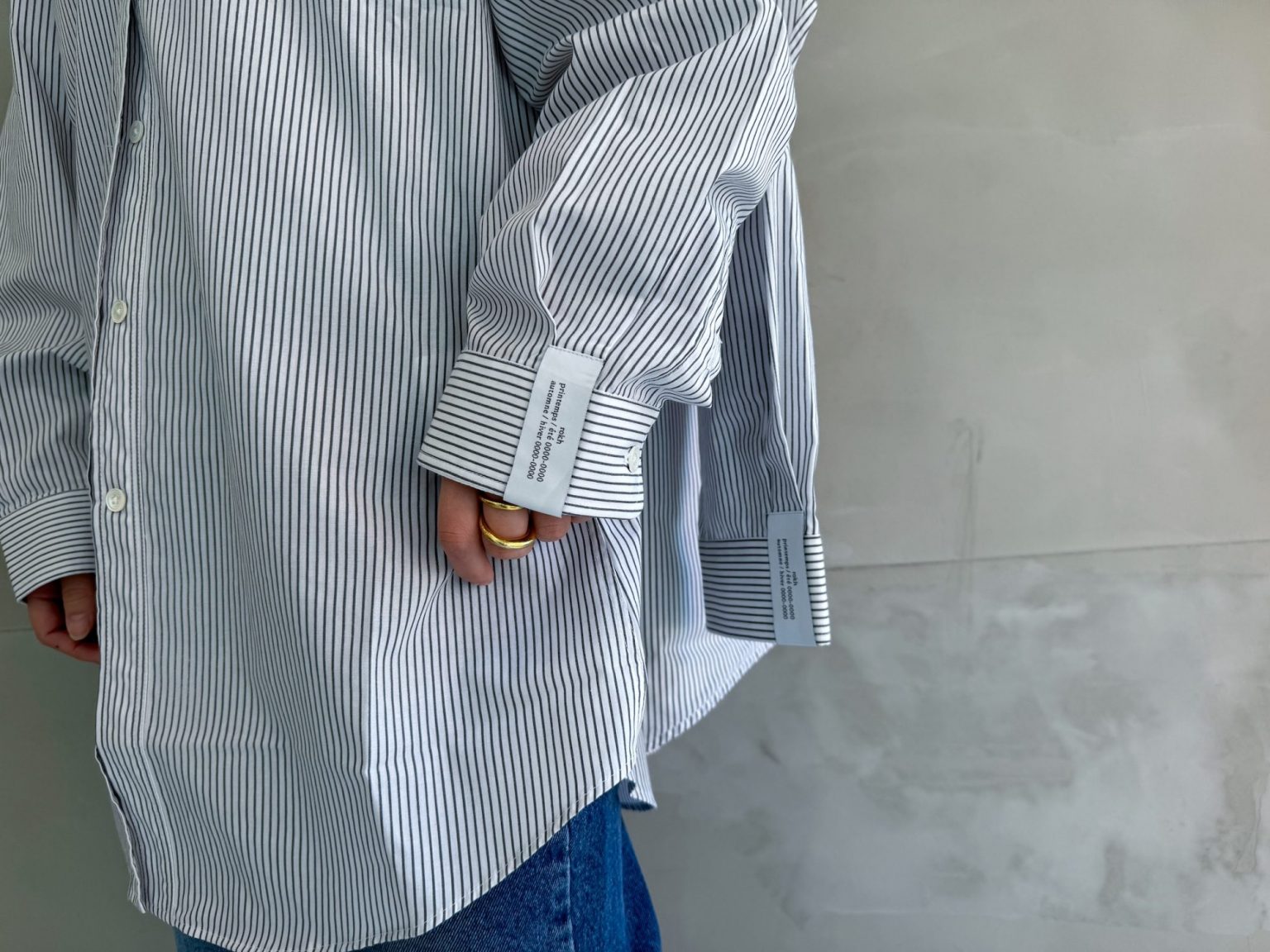 DOUBLE LAYERED SHIRTS【24SS】