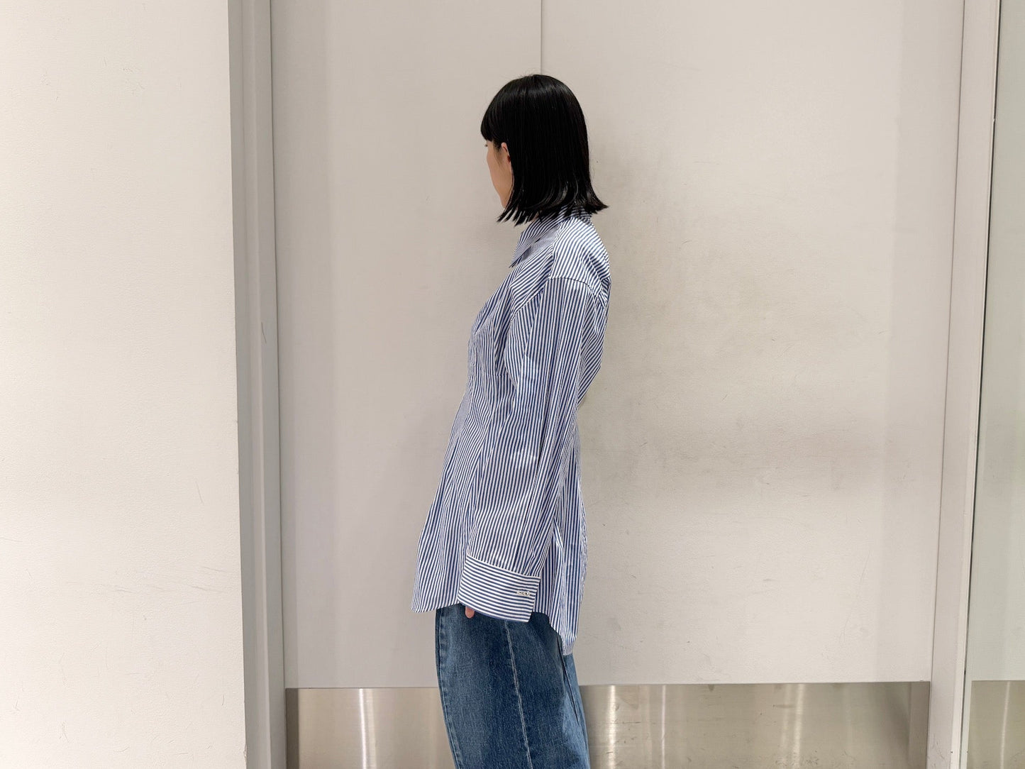 ストライプシャツ