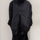 Cocoon-Shaped Nylon Jacket