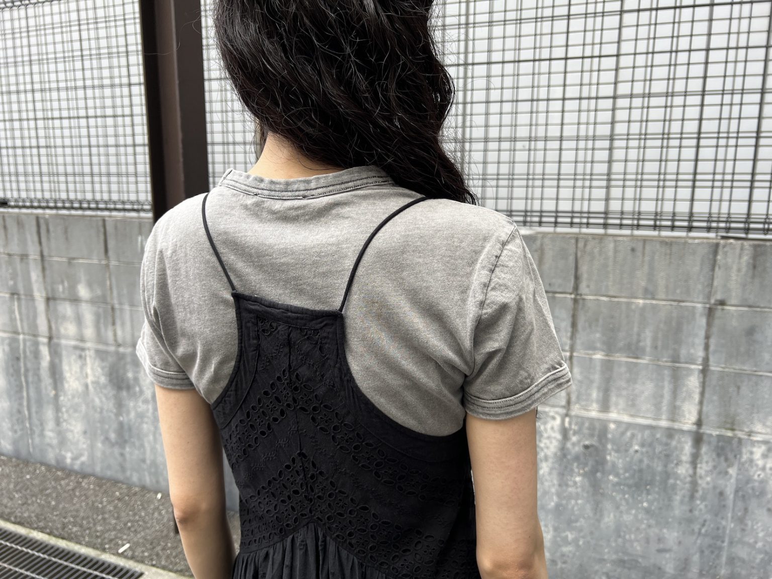 刺繍レースキャミソールワンピース【24SS】