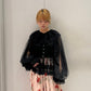 Dentelle Tape Tulle Blouse