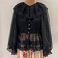 Dentelle Tape Tulle Blouse