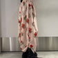Printed Drapé Skirt