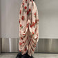 Printed Drapé Skirt