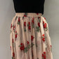 Printed Drapé Skirt
