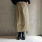 wrap skirt【25AW】
