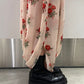 Printed Drapé Skirt