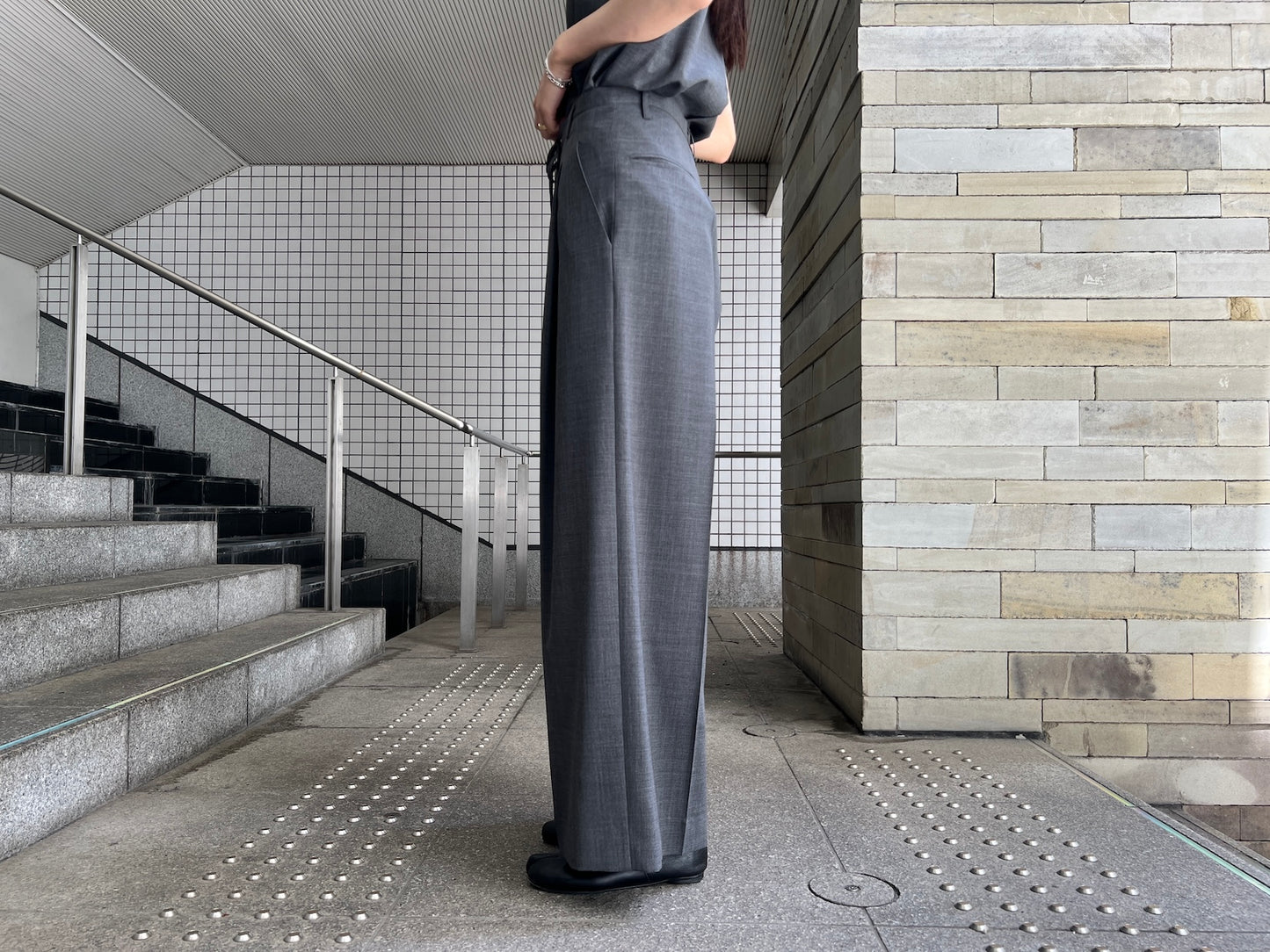 タックワイドパンツ【25SS】