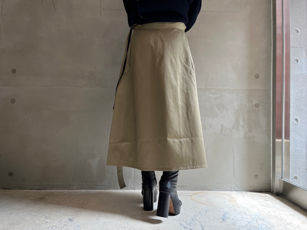 wrap skirt【25AW】