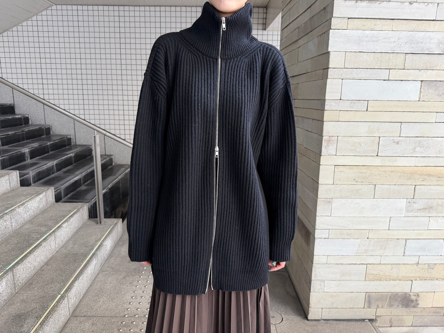 リブニットカーディガン【25AW】