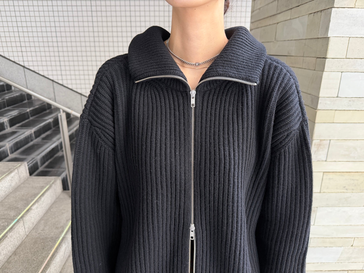 リブニットカーディガン【25AW】