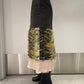 MIXTURE SEMI-TIGHT SKIRT