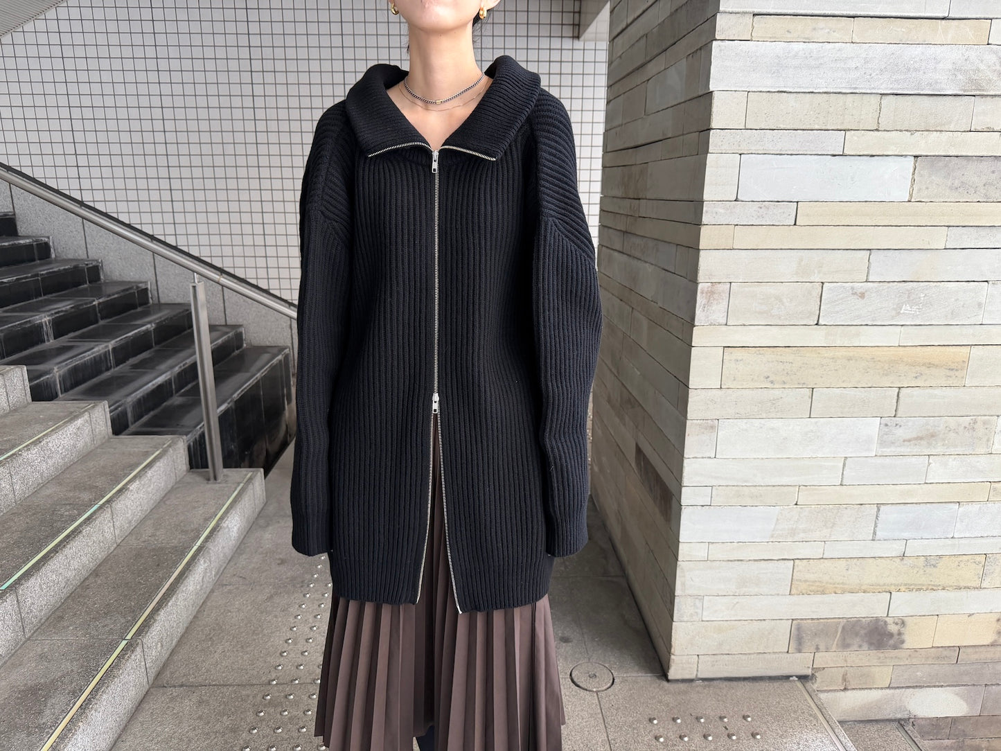 リブニットカーディガン【25AW】