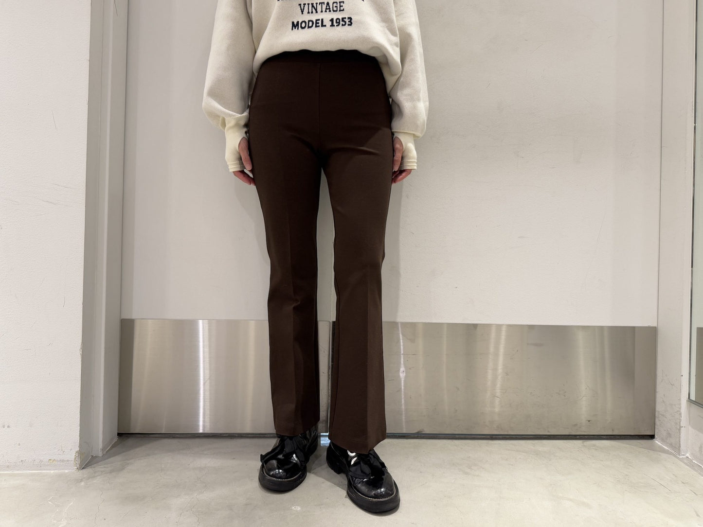 フレアストレッチパンツ【25AW】