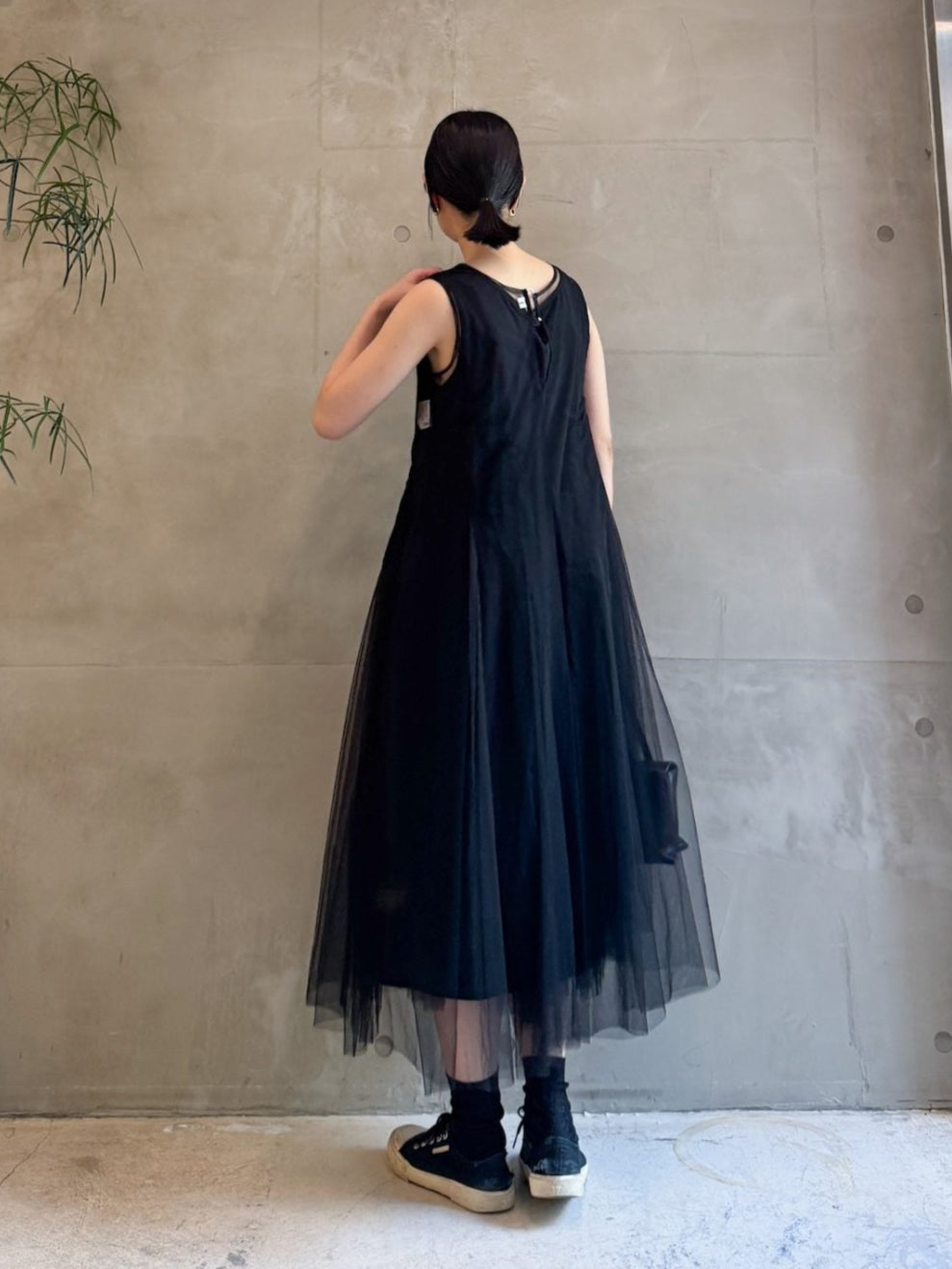 チュールレイヤードワンピース【25AW】
