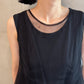 チュールレイヤードワンピース【25AW】