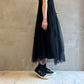 チュールレイヤードワンピース【25AW】