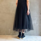 チュールレイヤードワンピース【25AW】