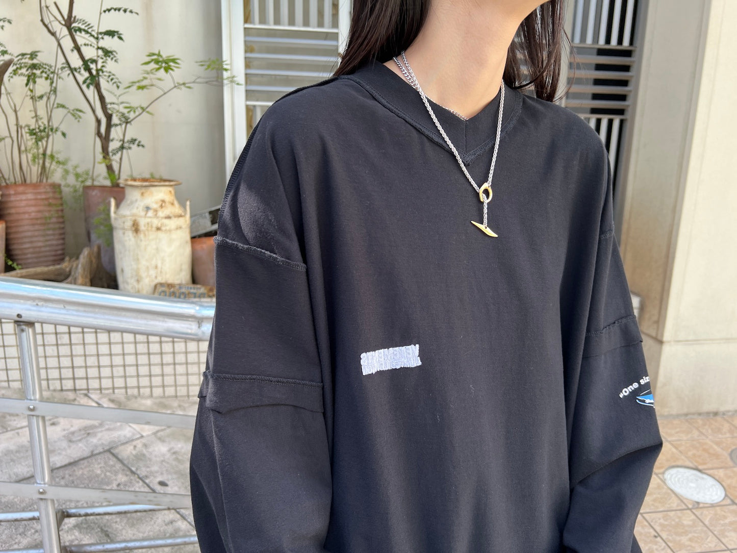 INSIDE-OUT SHARK LONGSLEEVE【24AW】