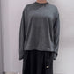 pullover c-neck long sleeves