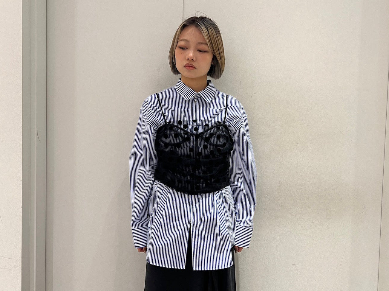 チュールトップス