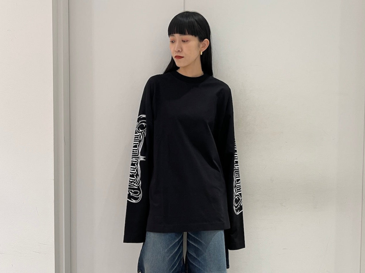 METAL PRINTED LONGSLEEVE【25SS】