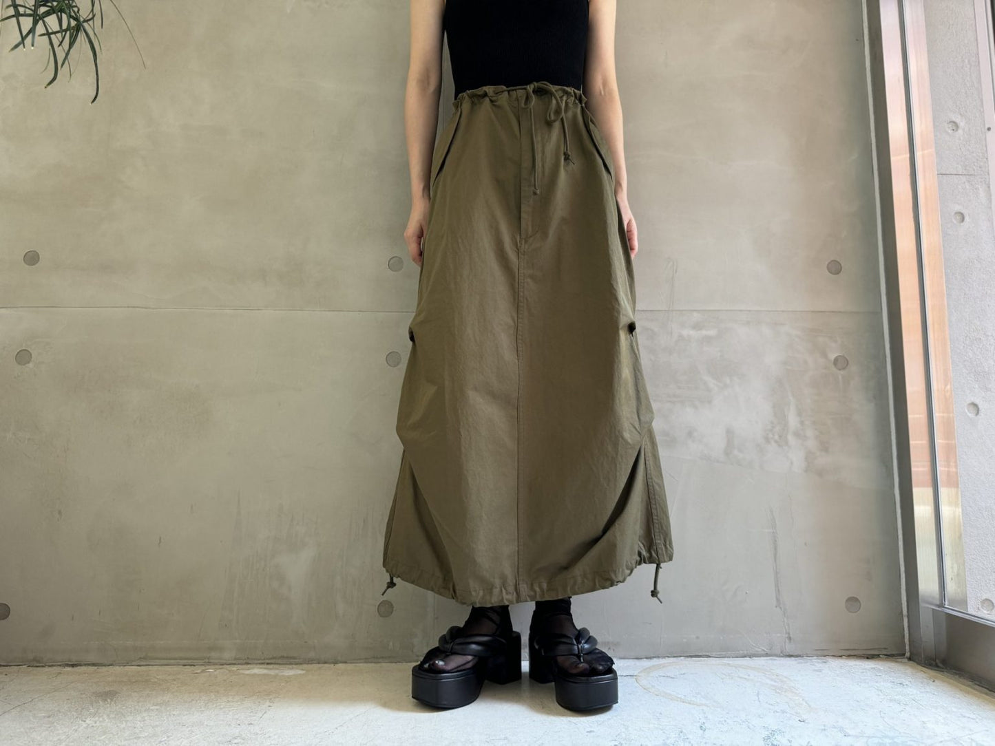 MILITARY FATIGUE SKIRT【24AW】