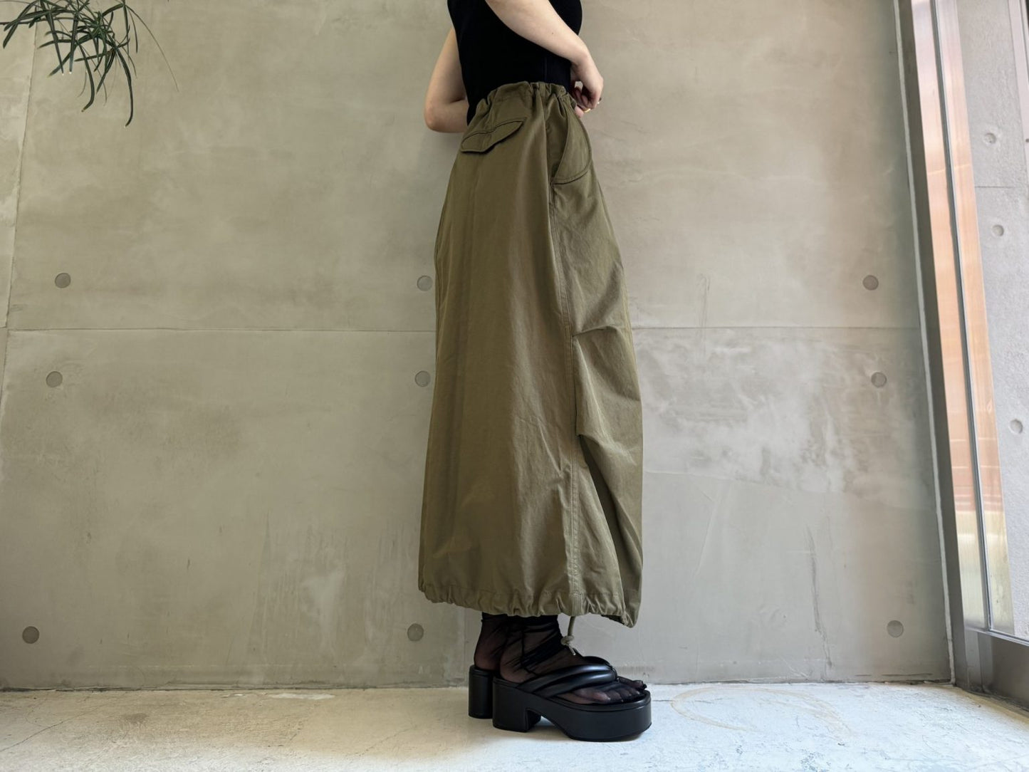 MILITARY FATIGUE SKIRT【24AW】