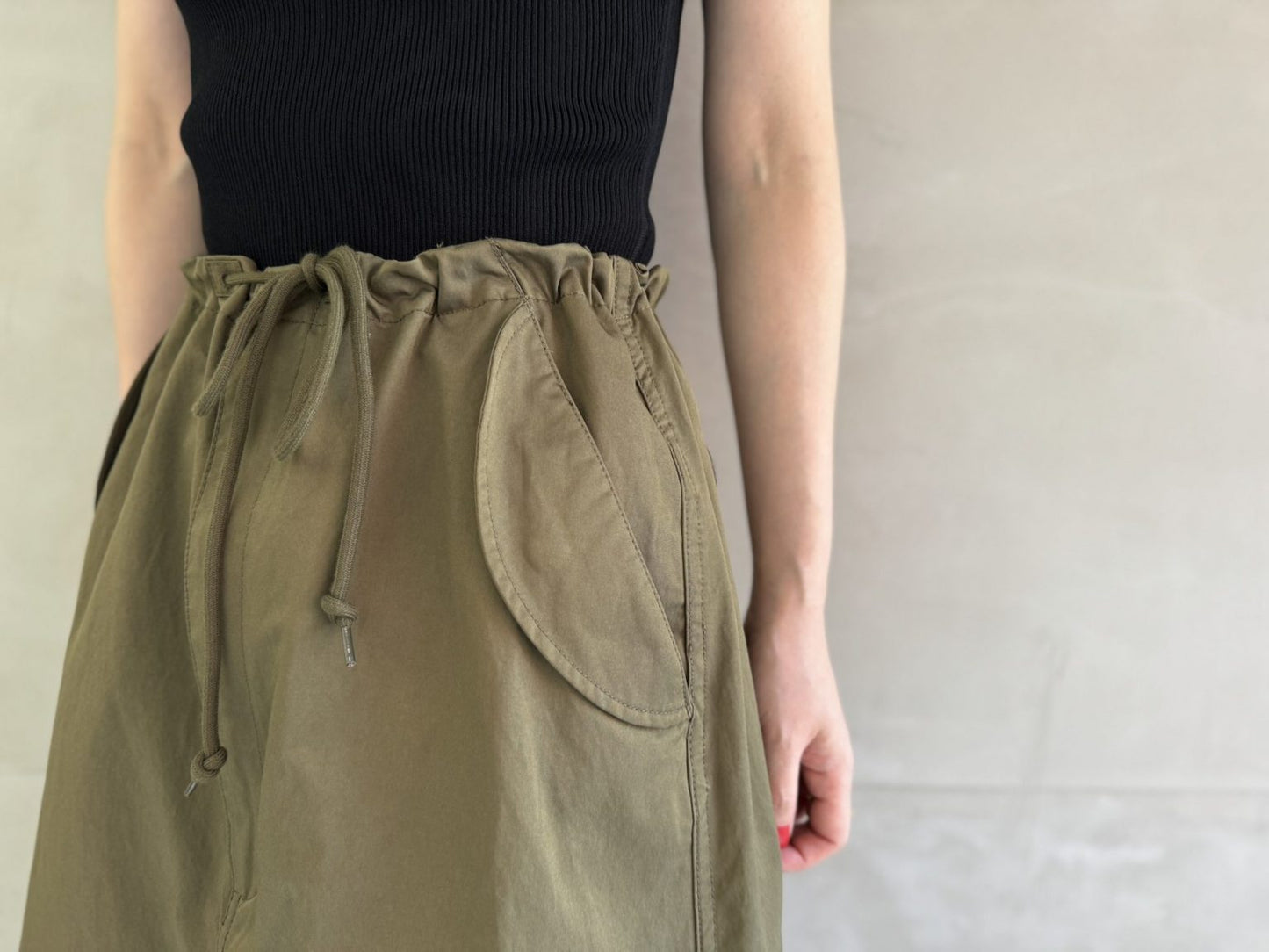 MILITARY FATIGUE SKIRT【24AW】